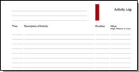 Time/system Activity Log